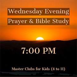 Wed Prayer Bible Study Small